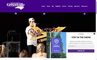 Downtown Greenville website