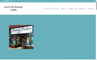 Greenville Boutique & Gifts website