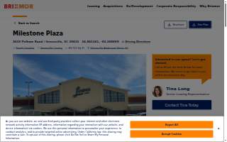 Milestone Plaza website