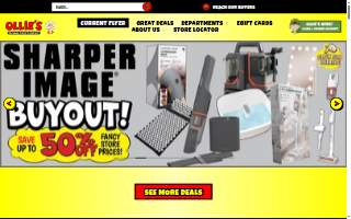 Ollie's Bargain Outlet of Greenville website