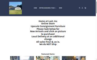 Home at Last, Inc website