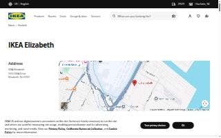 IKEA of Elizabeth website