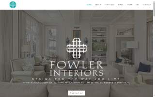 Fowler Interiors website