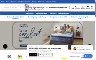 Mr. Mattress Inc website