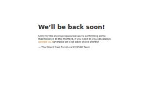 Direct Deal Furniture website