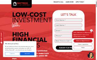 Mattress By Appointment LLC website