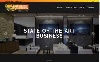Electronic Solutions of Greenville website