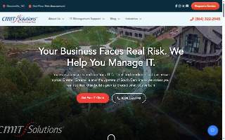 CMIT Solutions of Greenville website