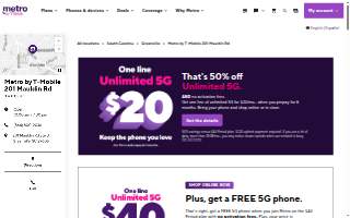 Metro by T-Mobile of Greenville website