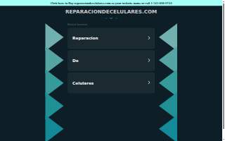 Reparacion De Celulares website