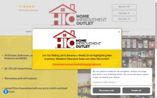Home Improvement Outlet Greenville website