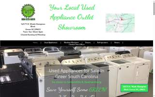 Appliance Outlet Showroom website