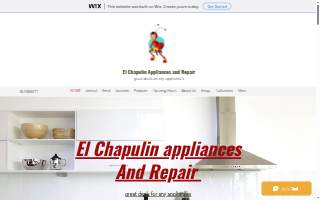 El-Chapulin Appliances And repairs website