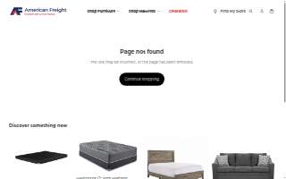 American Freight - Appliance, Furniture, Mattress of Greenville website