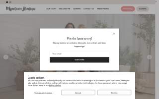 Mainstream Boutique - Greenville website