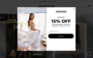 Vestique of Greenville website