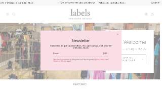 Labels Designer Resale website