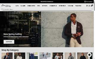State & Liberty Clothing - Greenville website