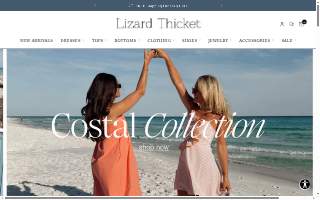 Lizard Thicket Boutique website