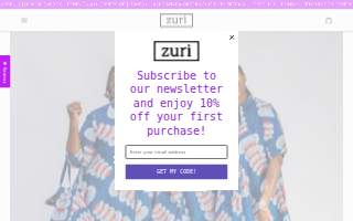 Zuri website