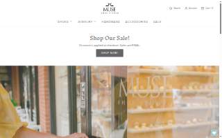 Muse Shoe Studio website