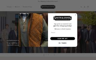 Smith & James website