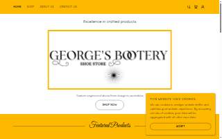 George's Bootery website