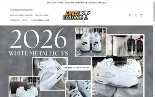 Grail Central, Sneakers and Streetwear website