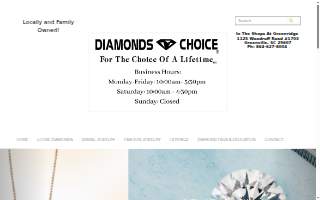 Diamonds Choice website