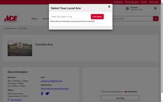 Carolina Ace website
