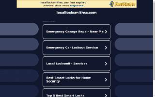 Local Locksmith website