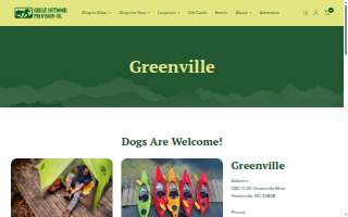 Great Outdoor Provision Co. of Greenville website