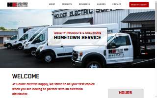 Holder Electric Supply Inc. website