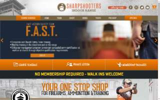 SharpShooters Indoor Range website