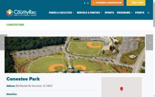 Conestee Park website