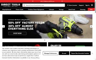 Direct Tools Factory Outlet website
