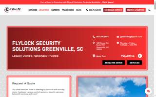 FlyLock of Greenville website