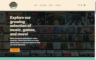 Sound & Vision - Records, Games, Movies, and More! website