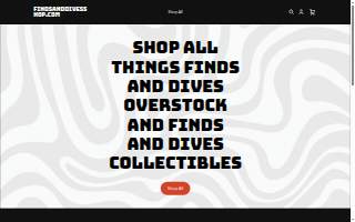 Finds and Dives website
