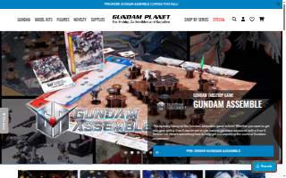Gundam Planet website