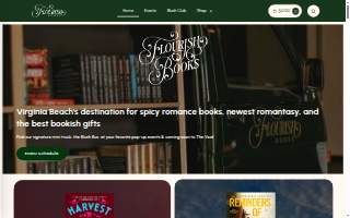 Flourish Bookstore website