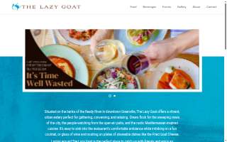 The Lazy Goat website