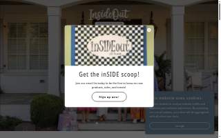 Inside Out At Home website