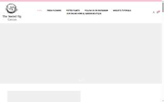 The Nested Fig Garden website