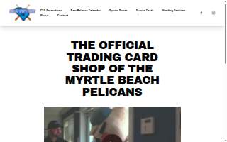 Coastal Sports Cards of Simpsonville website