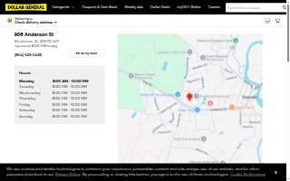 DG Market of Piedmont website