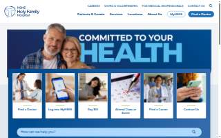 HSHS Holy Family Hospital - Auxiliary Thrift Shop website