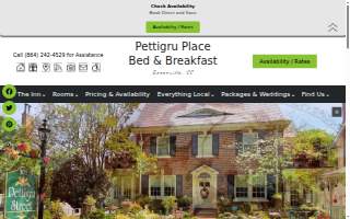 Pettigru Place Bed & Breakfast website