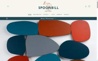 Spoonbill Gallery website