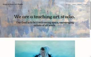 Grace & Peace Art Studio website
